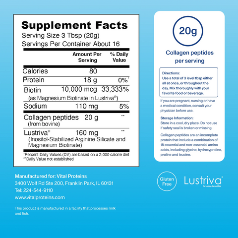 Hair Complex - with Lustriva biotin complex