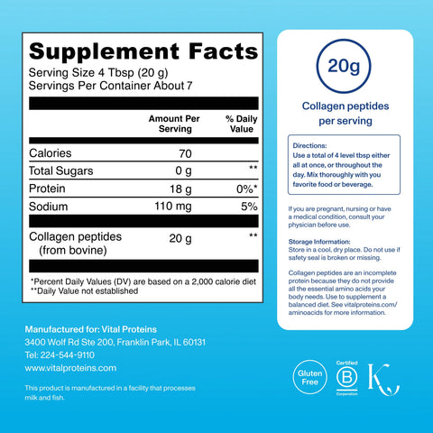 Collagen Peptides - Unflavored